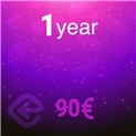 1 Year Cccam Server + 1 Month Gift